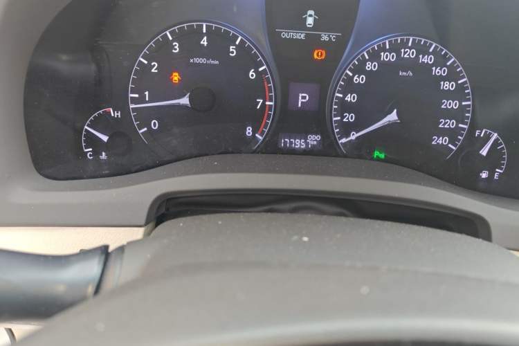 Used Lexus RX Classic 2013 270 Elite Edition Odometer Close Up