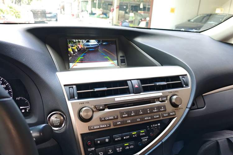 Used Lexus RX Classic 2013 270 Elite Edition Audio And AC Panel