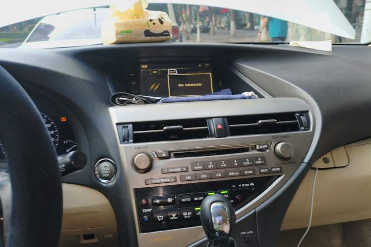 Used Lexus RX Classic 2013 270 Elite Edition Audio And AC Panel