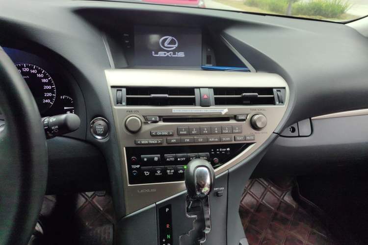 Used Lexus RX Classic 2013 270 Elegant Edition Audio And AC Panel