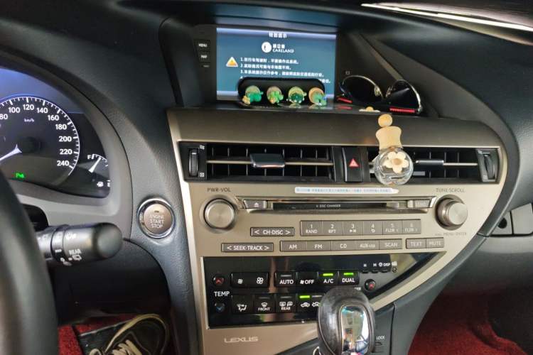Used Lexus RX Classic 2013 270 Elite Edition Audio And AC Panel