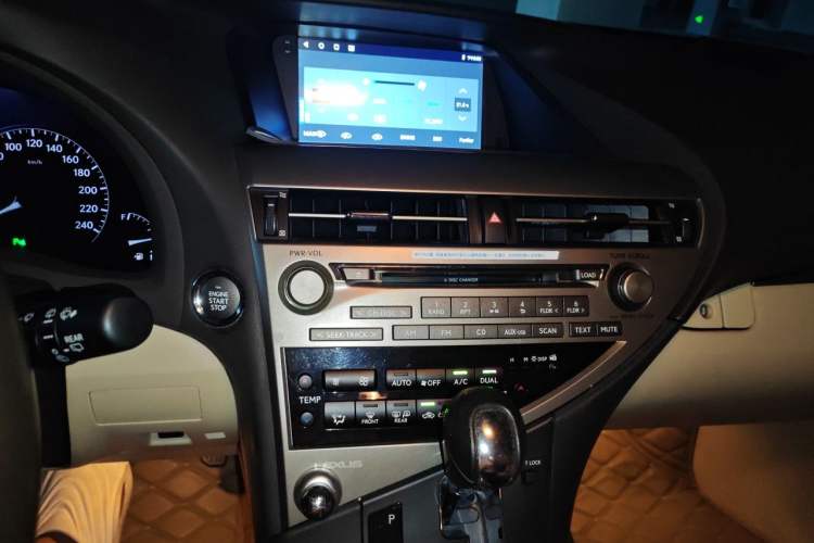 Used Lexus RX Classic 2013 270 Elite Edition Audio And AC Panel