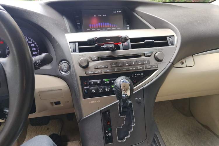 Used Lexus RX Classic 2013 270 Elite Edition Audio And AC Panel