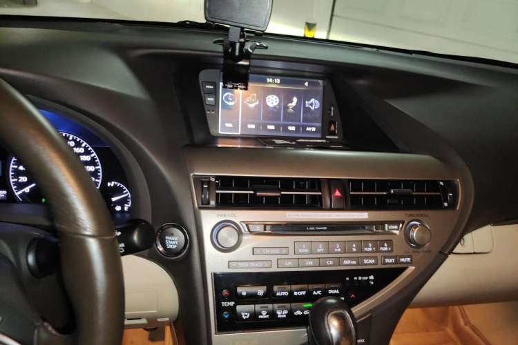 Used Lexus RX Classic 2013 270 Elite Edition Audio And AC Panel