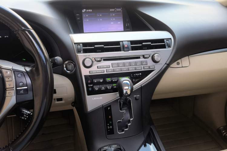 Used Lexus RX Classic 2013 270 Elite Edition Audio And AC Panel