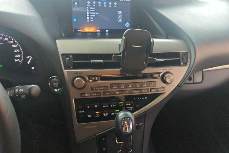 Used Lexus RX Classic 2013 270 Elite Edition Audio And AC Panel