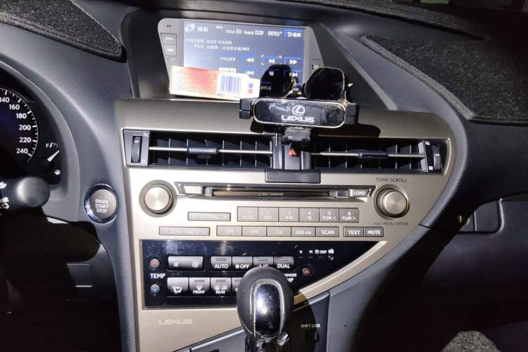 Used Lexus RX Classic 2013 270 Elite Edition Audio And AC Panel