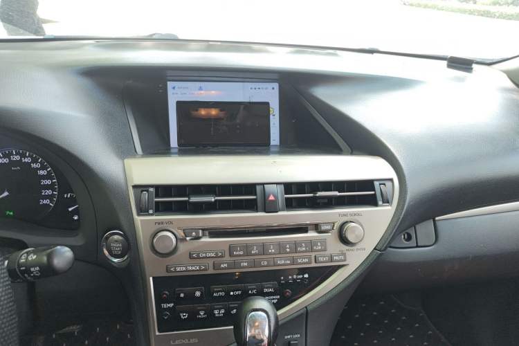 Used Lexus RX Classic 2013 270 Elite Edition Audio And AC Panel