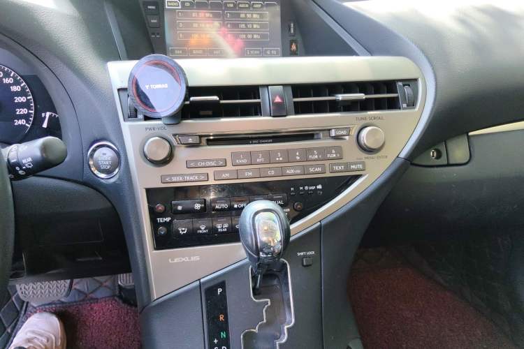Used Lexus RX Classic 2013 270 Elite Edition Audio And AC Panel