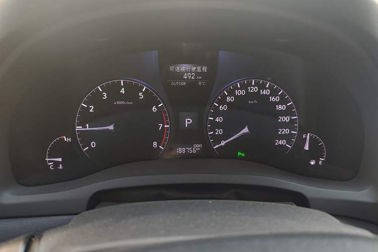 Used Lexus RX Classic 2013 270 Elite Edition Instrument Cluster