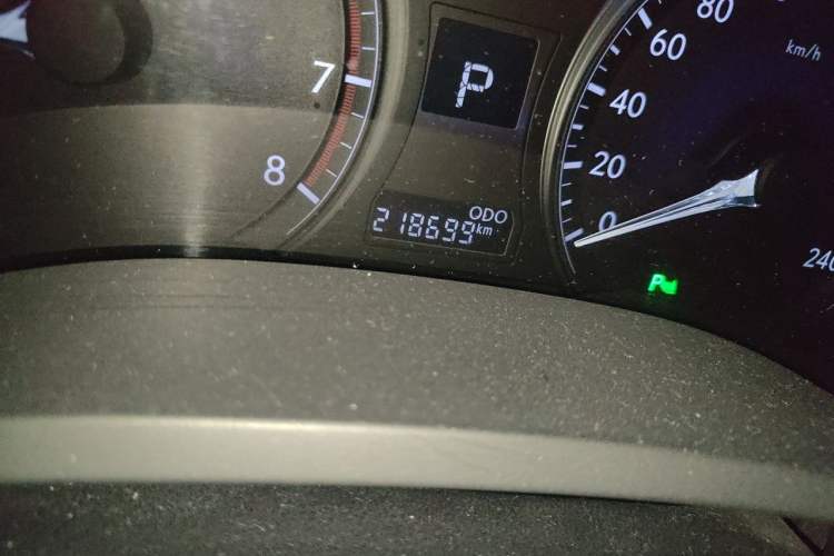 Used Lexus RX Classic 2013 270 Elite Edition Odometer Close Up