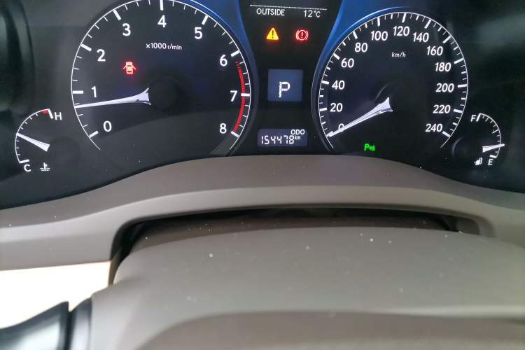 Used Lexus RX Classic 2013 270 Luxury Edition Odometer Close Up