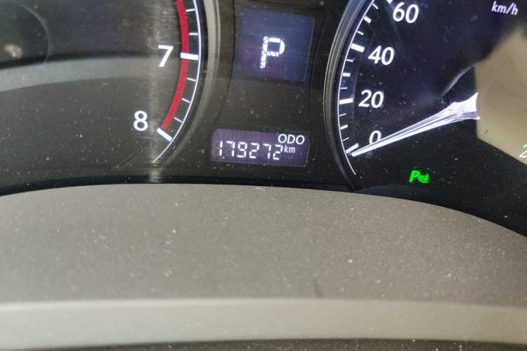 Used Lexus RX Classic 2013 270 Elite Edition Odometer Close Up