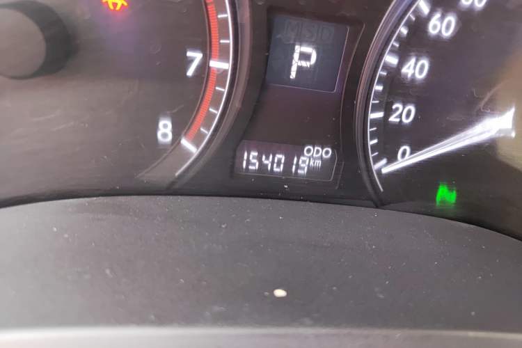 Used Lexus RX Classic 2013 270 Elite Edition Odometer Close Up