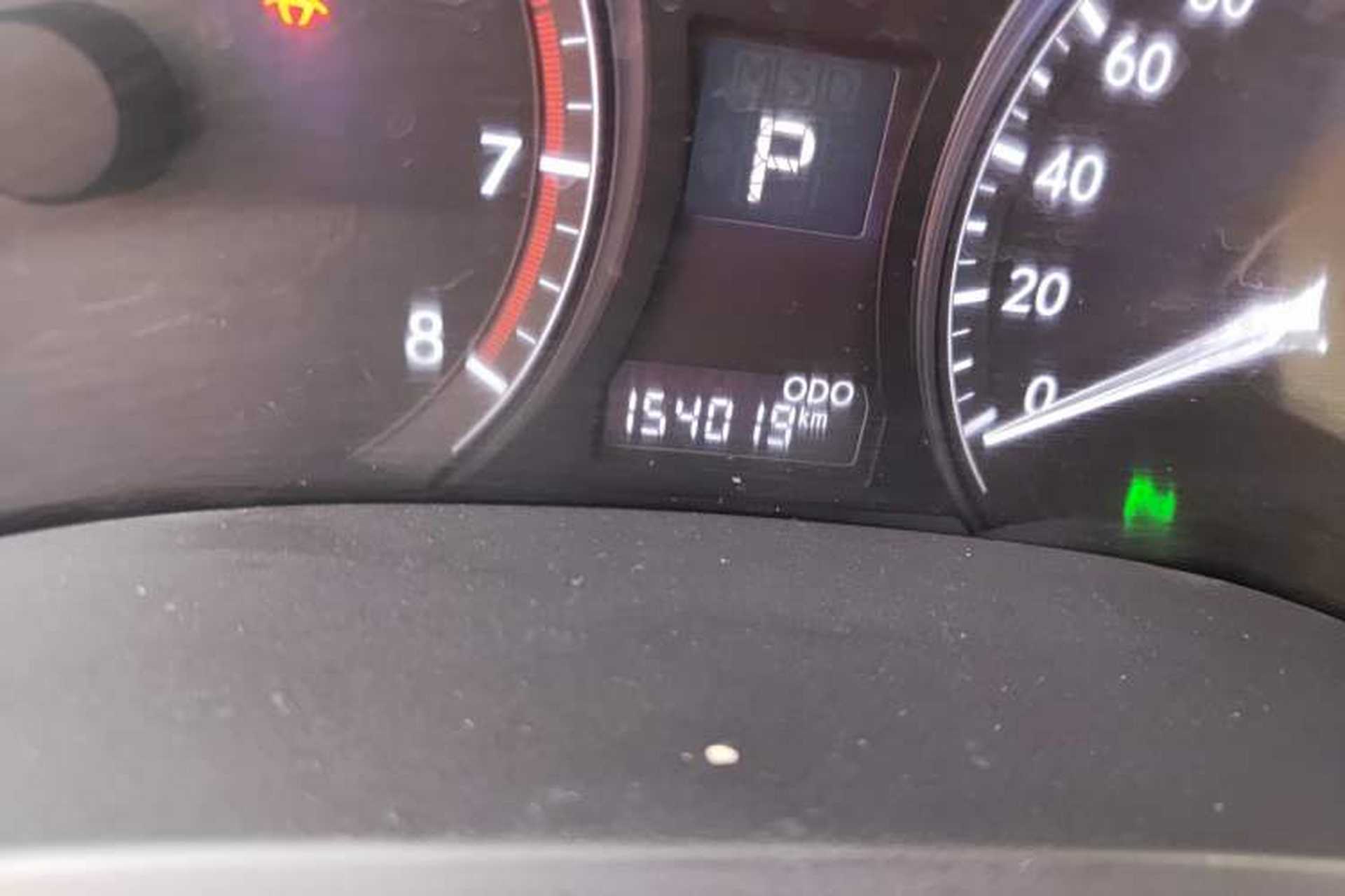 Used Lexus RX Classic 2013 270 Elite Edition Odometer Close Up
