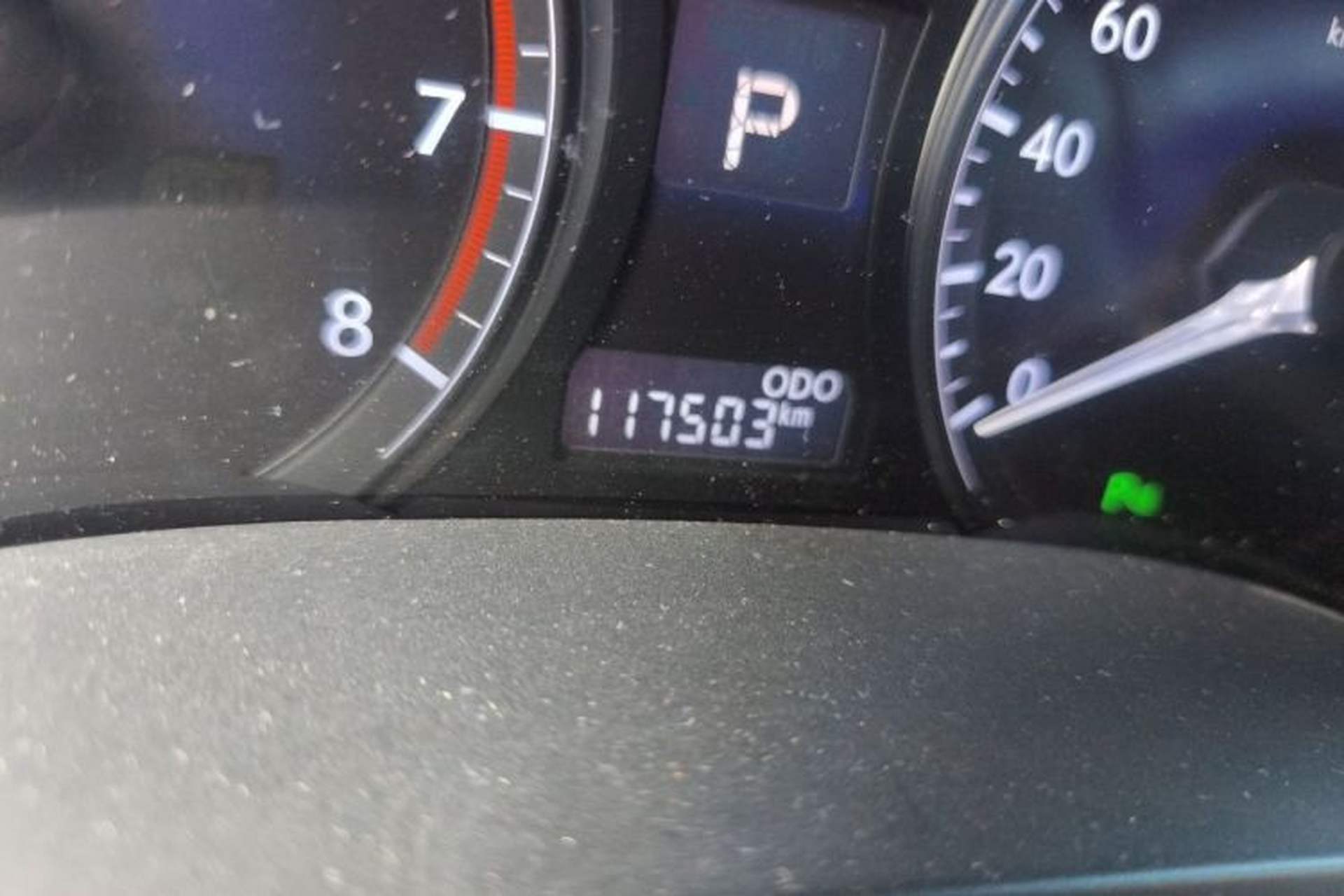Used Lexus RX Classic 2013 270 Elegant Edition Odometer Close Up