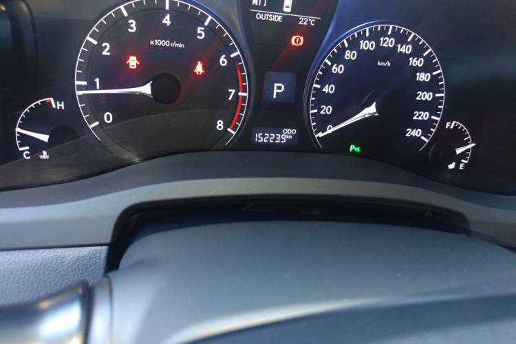Used Lexus RX Classic 2013 270 Elegant Edition Odometer Close Up