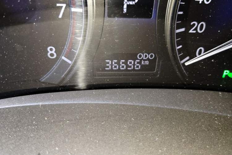 Used Lexus RX Classic 2013 270 Elite Edition Odometer Close Up