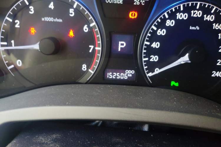 Used Lexus RX Classic 2013 270 Elegant Edition Odometer Close Up