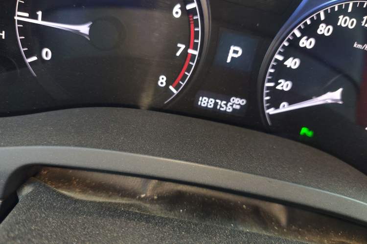 Used Lexus RX Classic 2013 270 Elite Edition Odometer Close Up