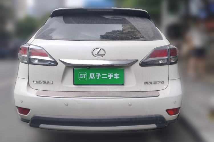 Used Lexus RX Classic 2013 270 Elite Edition Rear
