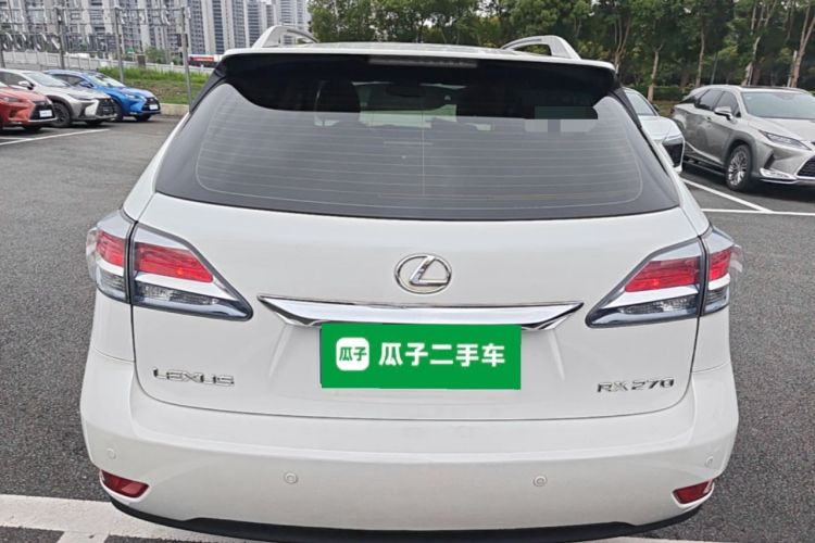 Used Lexus RX Classic 2013 270 Elite Edition Rear