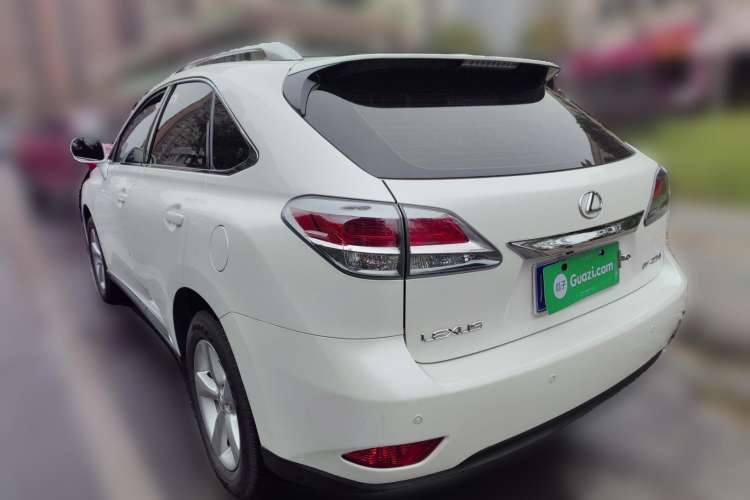 Used Lexus RX Classic 2013 270 Elegant Edition Rear Left 45 Deg