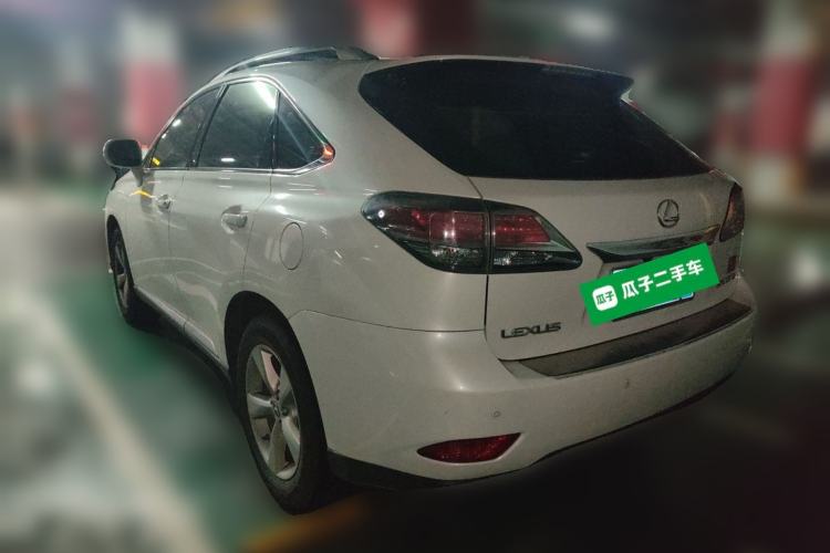 Used Lexus RX Classic 2013 270 Elite Edition Rear Left 45 Deg