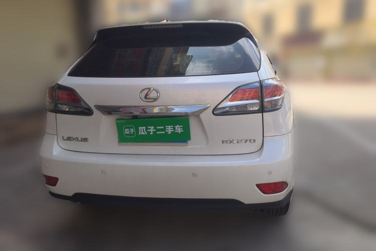 Used Lexus RX Classic 2013 270 Elite Edition Rear