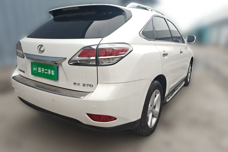 Used Lexus RX Classic 2013 270 Elegant Edition Rear Right 45 Deg