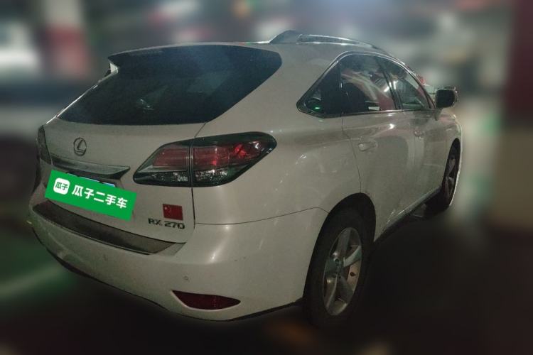 Used Lexus RX Classic 2013 270 Elite Edition Rear Right 45 Deg