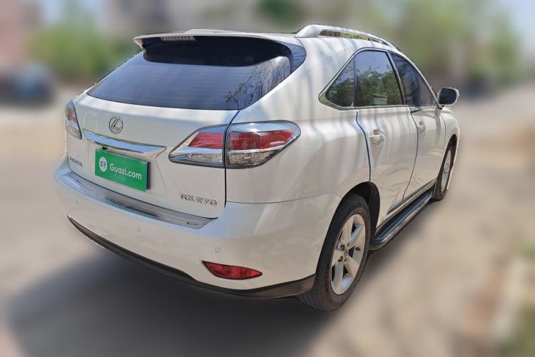 Used Lexus RX Classic 2013 270 Elite Edition Rear Right 45 Deg