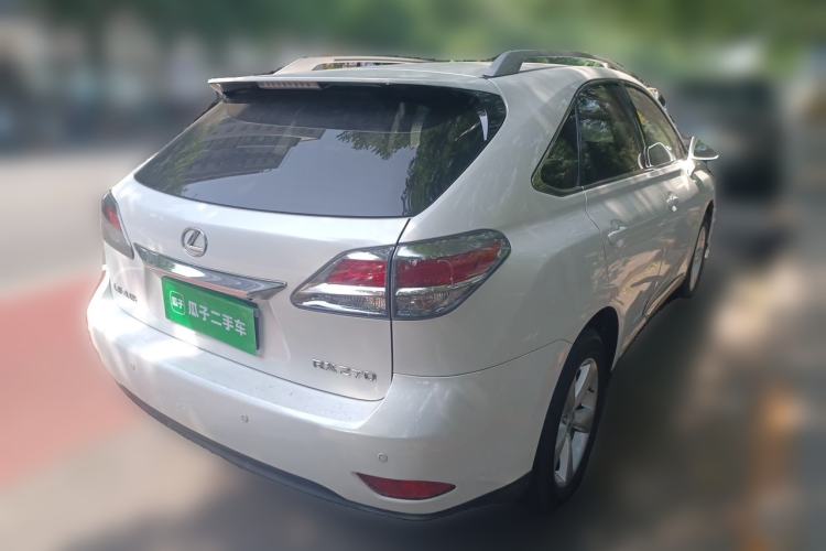 Used Lexus RX Classic 2013 270 Luxury Edition Rear Right 45 Deg