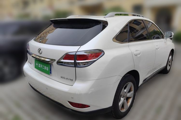 Used Lexus RX Classic 2013 270 Elite Edition Rear Right 45 Deg
