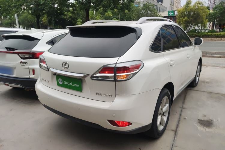 Used Lexus RX Classic 2013 270 Elegant Edition Rear Right 45 Deg