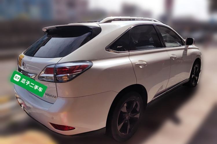 Used Lexus RX Classic 2013 270 Elite Edition Rear Right 45 Deg