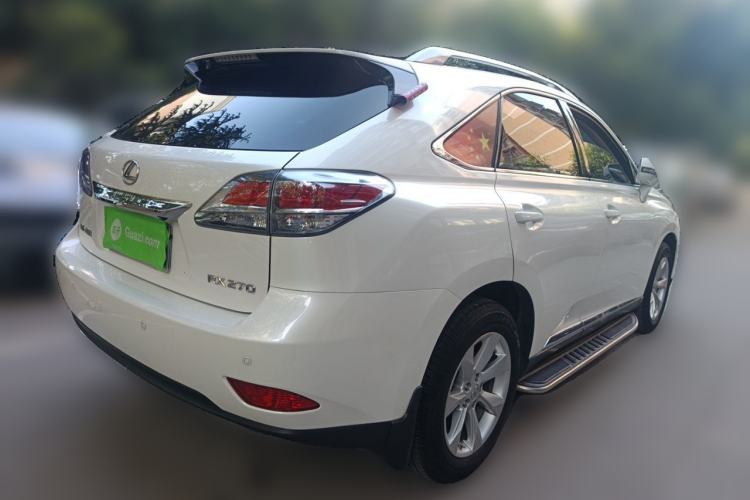 Used Lexus RX Classic 2013 270 Elegant Edition Rear Right 45 Deg
