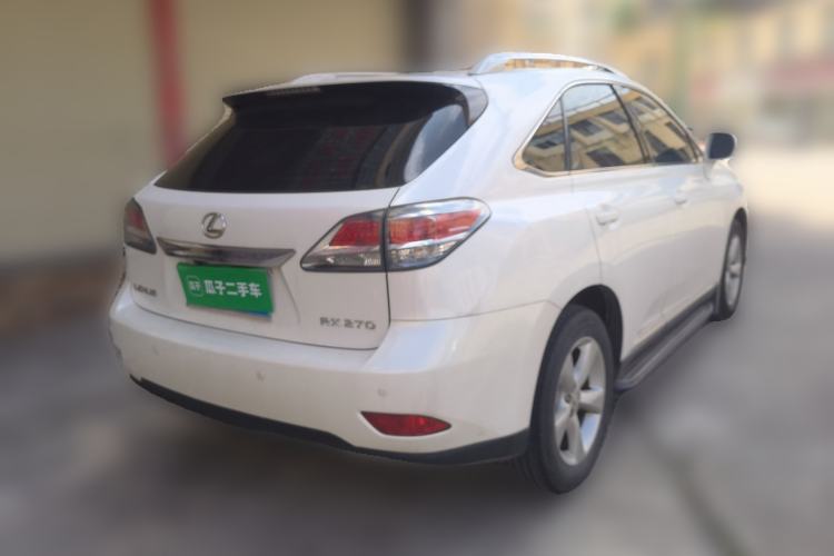 Used Lexus RX Classic 2013 270 Elite Edition Rear Right 45 Deg