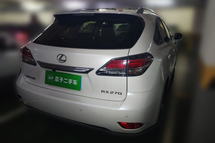 Used Lexus RX Classic 2013 270 Elite Edition Rear Right 45 Deg