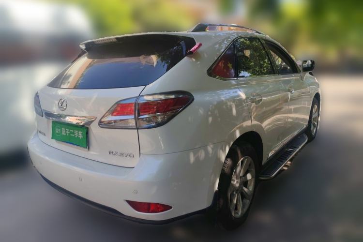 Used Lexus RX Classic 2013 270 Elegant Edition Rear Right 45 Deg