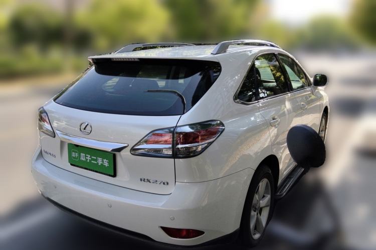 Used Lexus RX Classic 2013 270 Elite Edition Rear Right 45 Deg