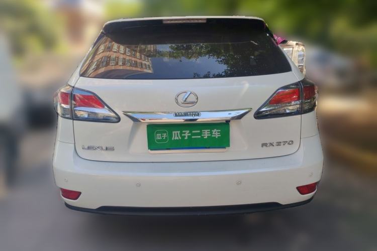 Used Lexus RX Classic 2013 270 Elegant Edition Rear