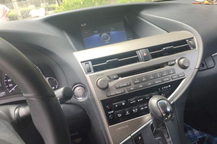 Used Lexus RX Classic 2013 270 Elegant Edition Audio And AC Panel