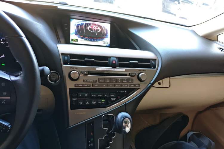 Used Lexus RX Classic 2013 270 Elite Edition Audio And AC Panel