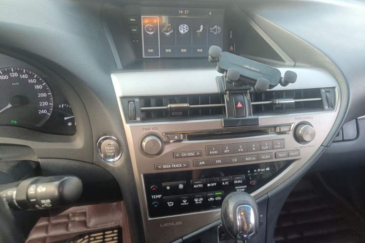 Used Lexus RX Classic 2013 270 Elite Edition Audio And AC Panel