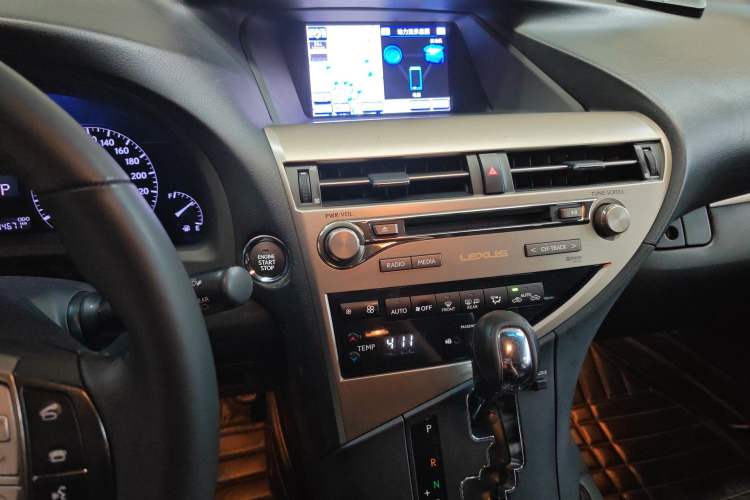Used Lexus RX Classic 2013 270 Luxury Edition Audio And AC Panel