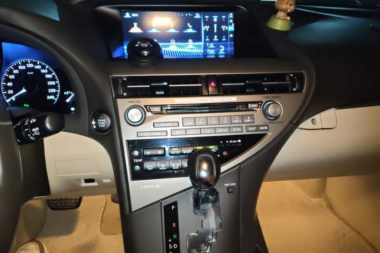 Used Lexus RX Classic 2013 270 Elite Edition Audio And AC Panel