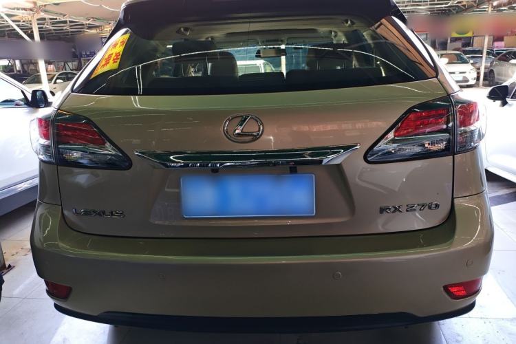 Used Lexus RX Classic 2013 270 Elite Edition Exterior 4