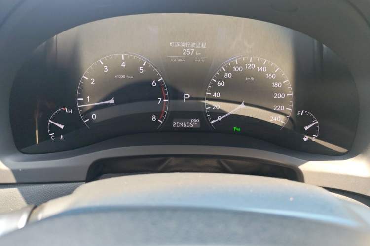 Used Lexus RX Classic 2013 270 Elite Edition Odometer Close Up