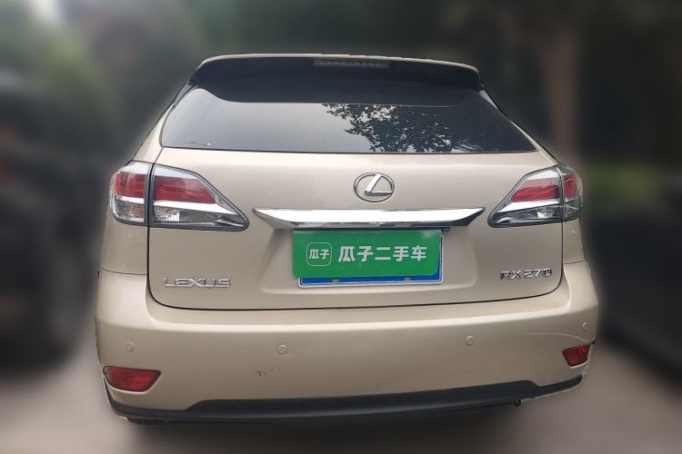 Used Lexus RX Classic 2013 270 Elegant Edition Rear